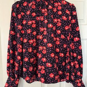 Sanctuary Black and Red Blouse
